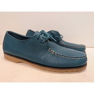 Sperry Topsider Cloud Captain's Oxford Dark Green Vibram Sz 10.5 Mens New Rare